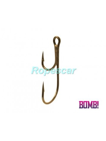 Cârlig dublu BOMB! MultiHook DOUBLE Mustad / 6buc. - Delphin